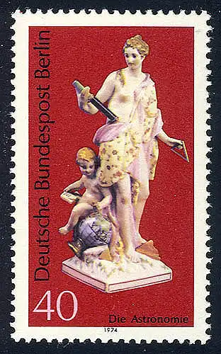 479 Porzellan 40 Pf Astronomie **