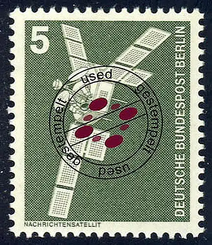 494 Industrie Technik 5 Pf Nachrichtenstellit O