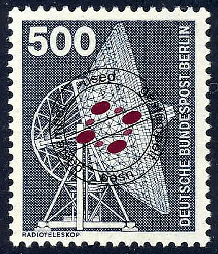 507 Industrie Technik 500 Pf Radioteleskop O