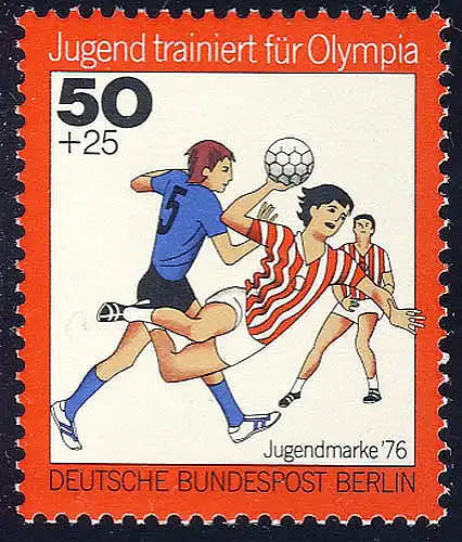 519 Jugend Olympia 50+25 Pf Handball **