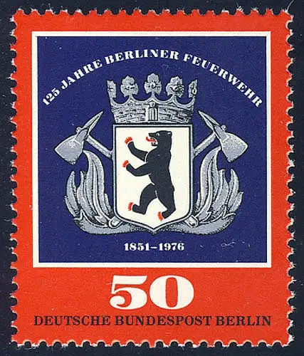 523 Berliner Feuerwehr, postfrisch **