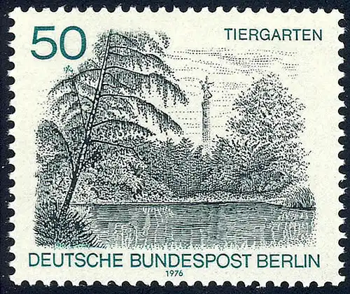 531 Vues 50 Pf Tiergarten **