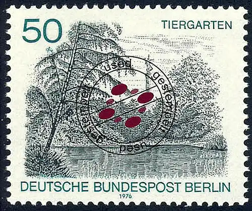 531 Ansichten 50 Pf Tiergarten O