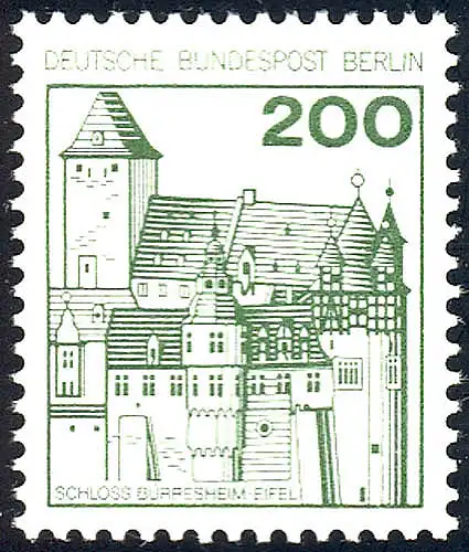 540 Burgen und Schlösser 200 Pf Bürresheim **