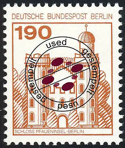 539 Burgen und Schlösser 190 Pf O