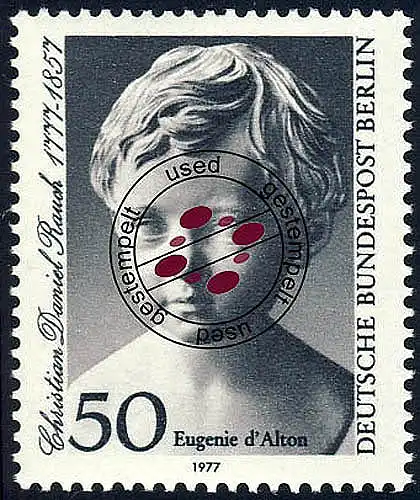 541 Christian Daniel Rauch O gestempelt