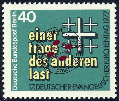 548 Kirchentag O gestempelt