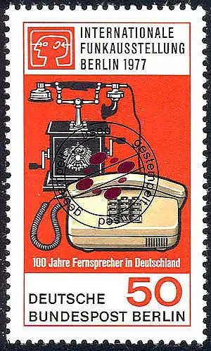 549 Funkausstellung O gestempelt