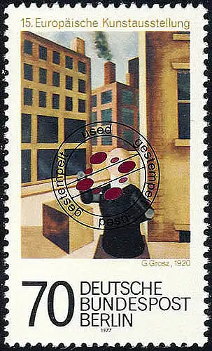 551 Kunstausstellung O gestempelt