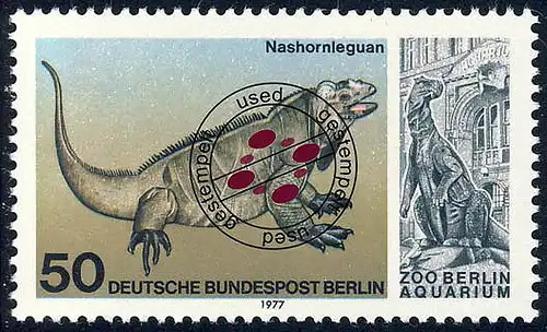 555 Aquarium 50 Pf rhinocéros O