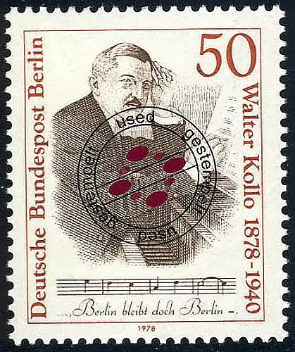 561 Walter Kollo O gestempelt