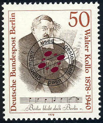 561 Walter Kollo O gestempelt