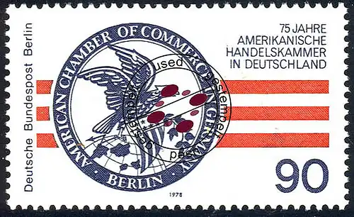 562 Amerikanische Handelskammer O gestempelt