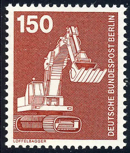 584 Industrie 150 Pf Löffelbagger, postfrisch **