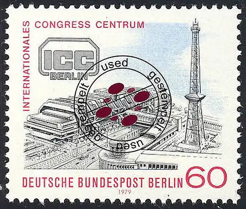 591 ICC Internationales Congress Centrum O gestempelt