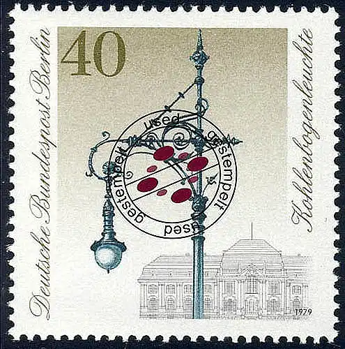 604 Straßenbeleuchtung 40 Pf O