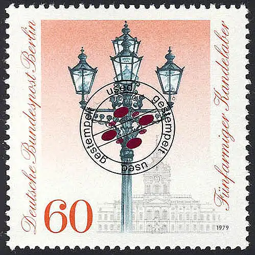 606 Straßenbeleuchtung 60 Pf O