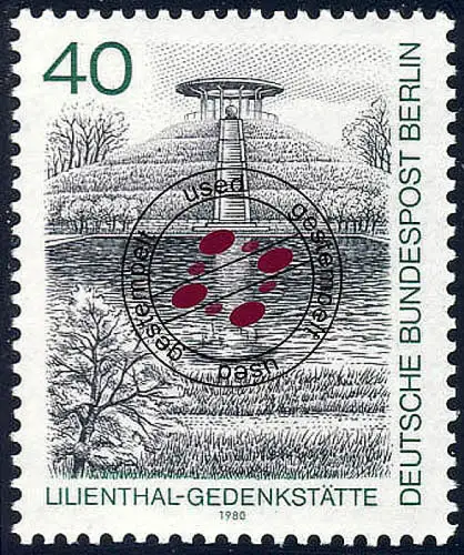 634 Ansichten 40 Pf Lilienthal O gestempelt