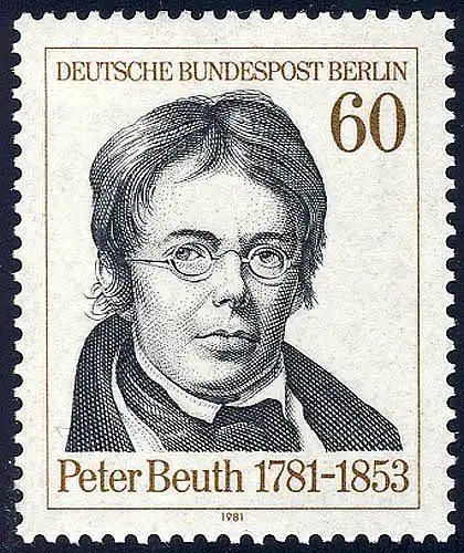 654 Peter Christian Wilhelm Beuth **