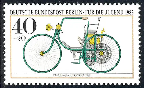 660 jeunes véhicules à moteur 40+20 Pf **