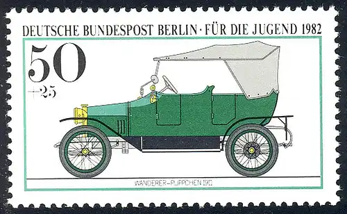 661 Jugend Kraftfahrzeuge 50+25 Pf **