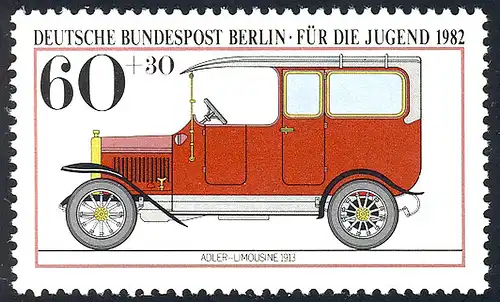 662 Jugend Kraftfahrzeuge 60+30 Pf**