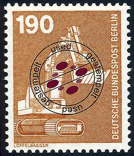 670 Industrie und Technik 190 Pf Löffelbagger O