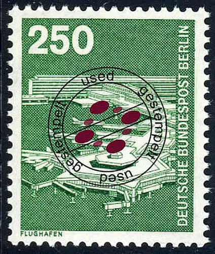 671 Industrie und Technik 250 Pf Flughafen Frankfurt O