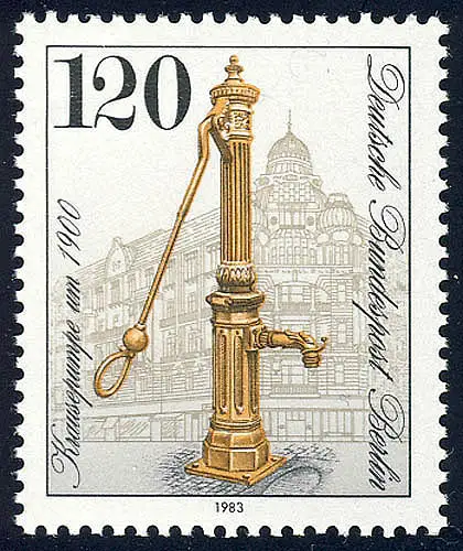 692 Straßenpumpen 120 Pf, postfrisch **