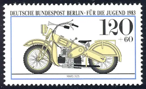 697 Motorräder Mars 120+60 Pf **