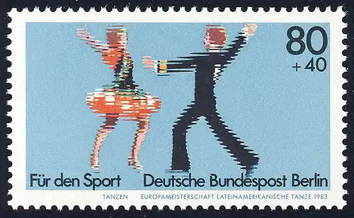 698 Événements sportifs 1983 80+40 Pf **