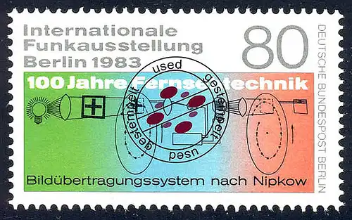 702 Exposition radio 80 Pf O.