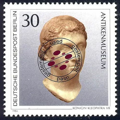 708 Kunstschätze 30 Pf O gestempelt