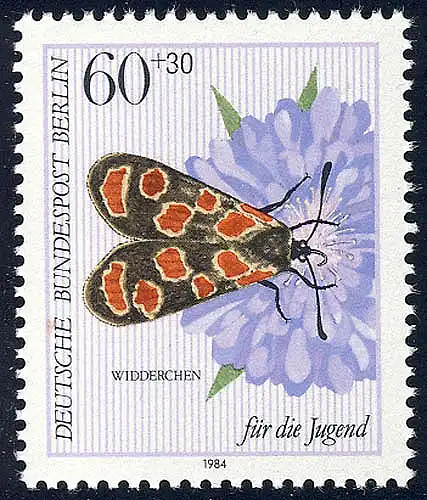 713 Jugend Bestäuberinsekten 60+30 Pf **