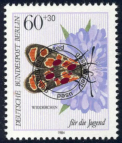 713 Jugend Bestäuberinsekten 60+30 Pf O