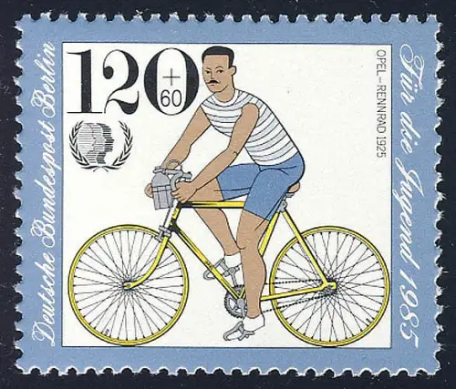 738 jeunes vélos 120+60 Pf **