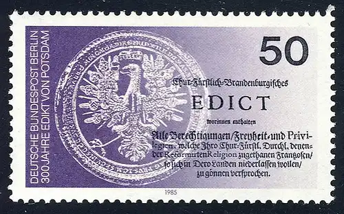 743 Edict de Potsdam **
