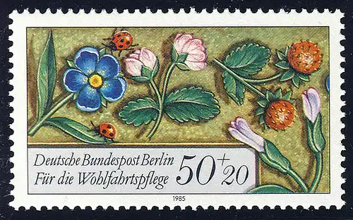 744 Wohlfahrt Miniaturen 50+20 Pf **