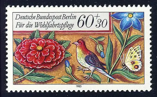 745 Wohlfahrt Miniaturen 60+30 Pf **