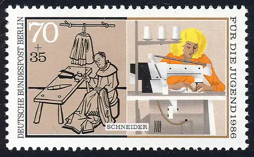 756 jeunes tailleurs 70+35 Pf **