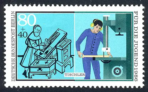 757 Jugend Tischler 80+40 Pf **