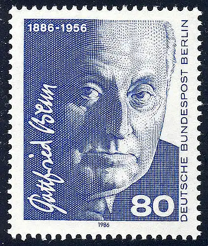 760 Gottfried Benn, postfrisch **