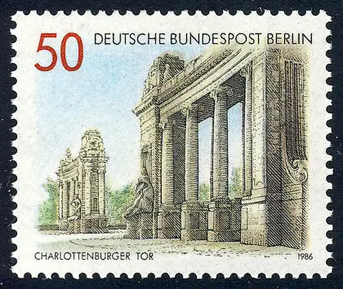 761 Portale Tore 50 Pf Charlottenburgtor **