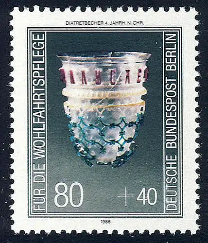 768 Verres précieux 80+40 Pf **