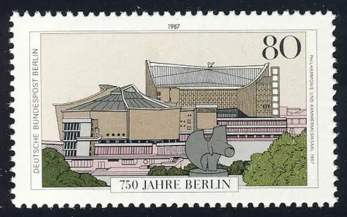 775 750 Jahre Berlin 80 Pf, postfrisch **