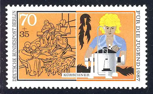 782 Jugend Kürschner 70+35 Pf **