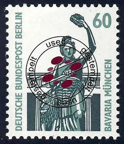 795A Sehenswürdigkeiten 60 Pf München O