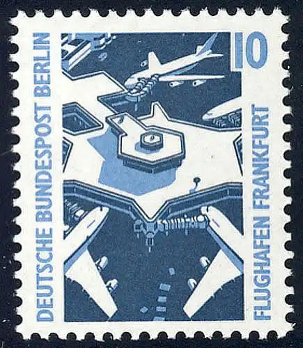 798A Sehenswürdigkeiten 10 Pf Frankfurt/Main **