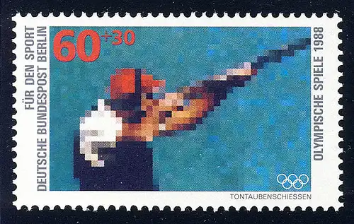 801 tirs de pigeons 60+30 Pf **