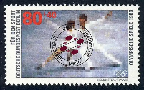 802 patinage artistique 80+40 Pf O